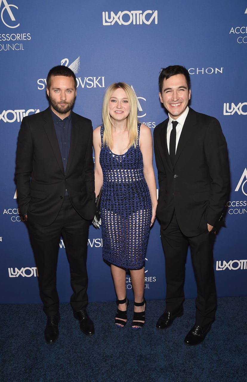 Jack McCollough, Dakota Fanning, and Lazaro Hernandez