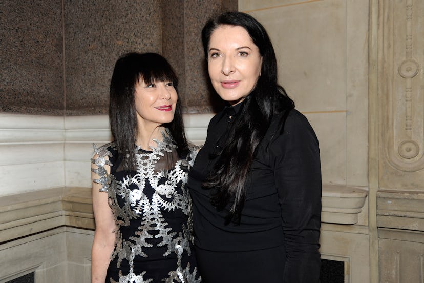 RoseLee Goldberg and Marina Abramovic