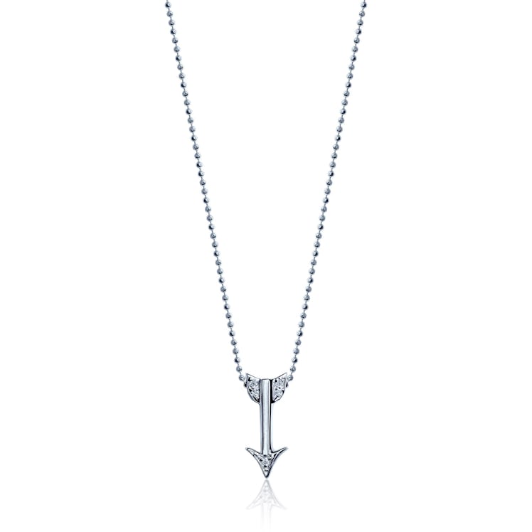 Little Signs Arrow in 14kt White Gold and Diamonds