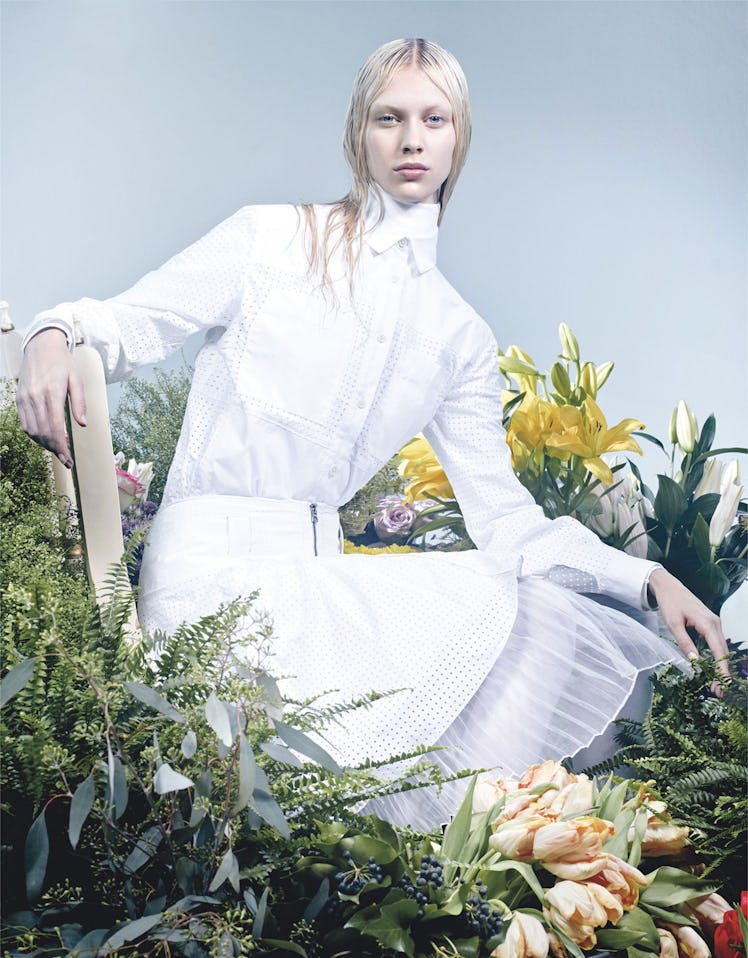 The Whites of Spring; W Magazine March 2013