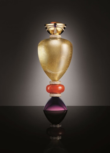 Bulgari Opera Prima jewel encrusted bottle by Venini