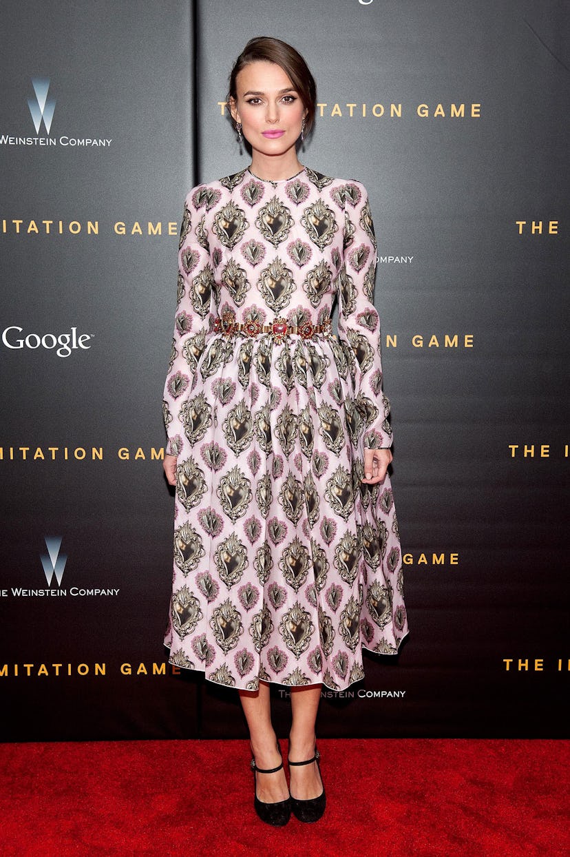 Keira Knightley in Dolce and Gabbana