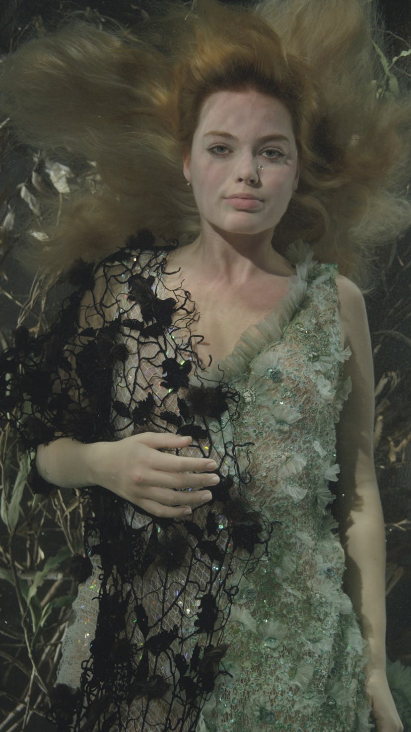 Margot Robbie Shot by Bill Viola