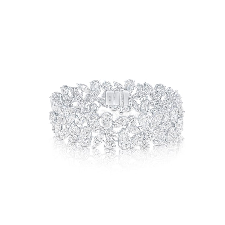 Graff platinum and diamond bracelet