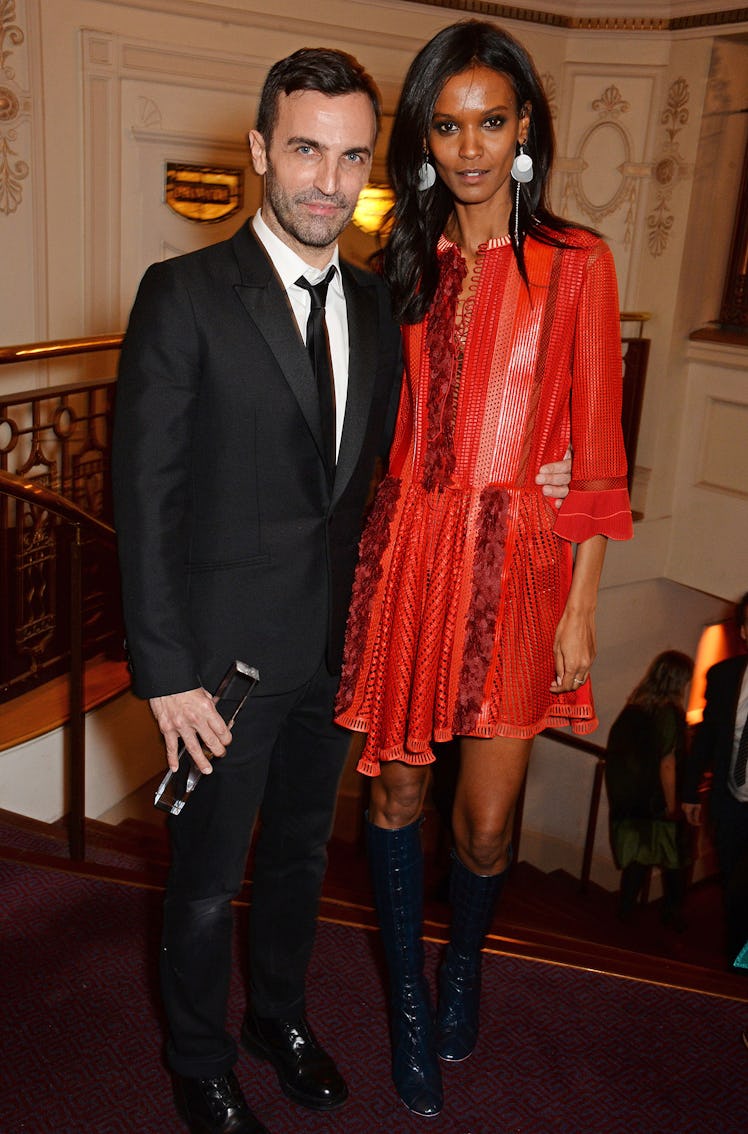 Nicolas Ghesquiere and Liya Kebede