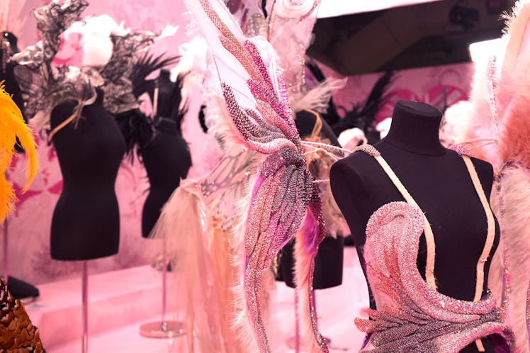 Backstage at the 2014 Victoria's Secret Fashion Show