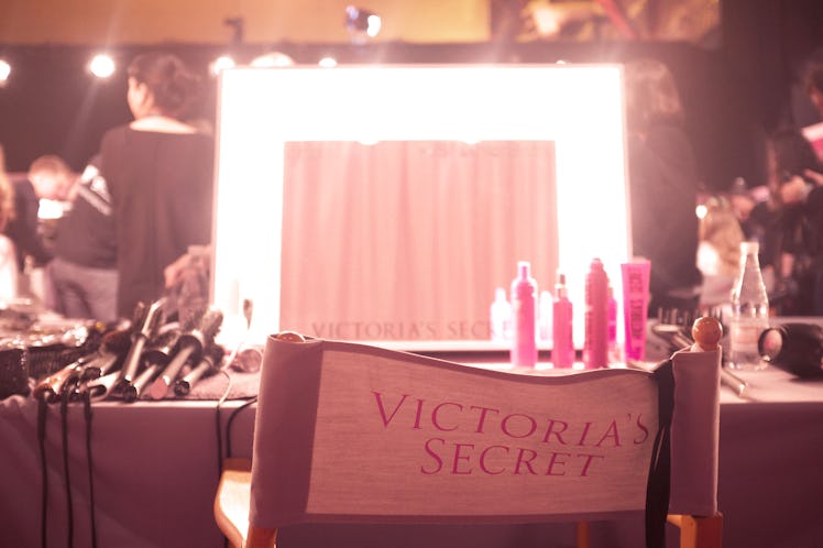 Backstage at the 2014 Victoria's Secret Fashion Show