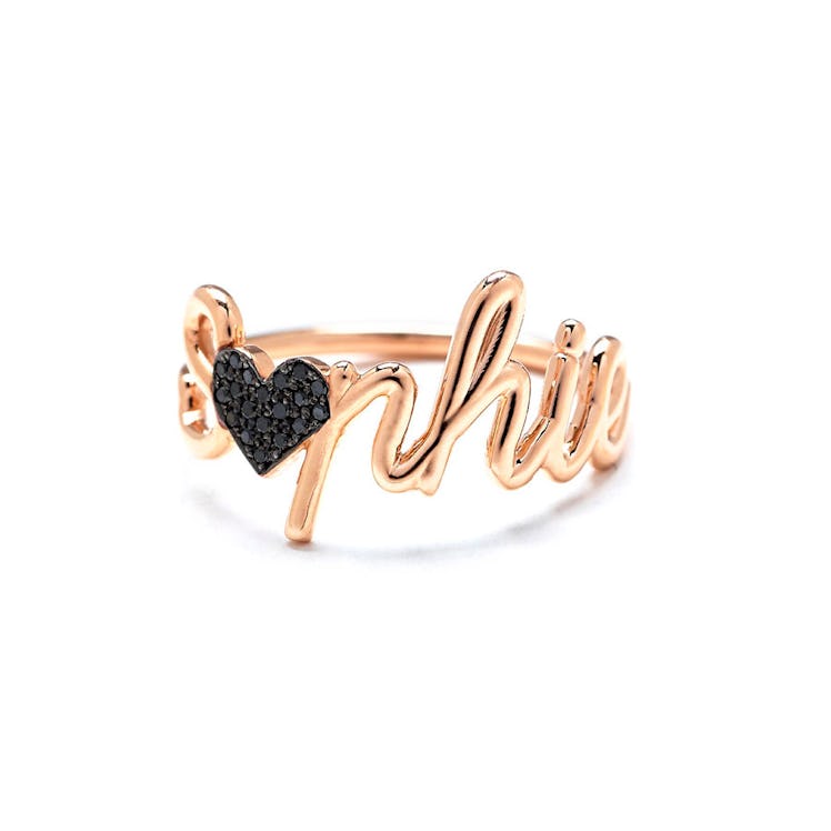 Thea by Emilie Duchene 18k gold custom ring