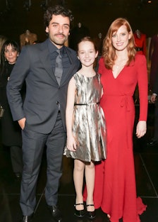 Oscar Isaac and Jessica Chastain