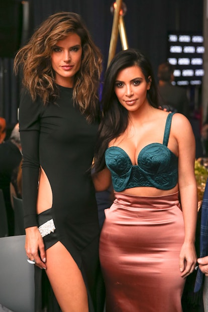 Alessandra Ambrosio and Kim Kardashian West