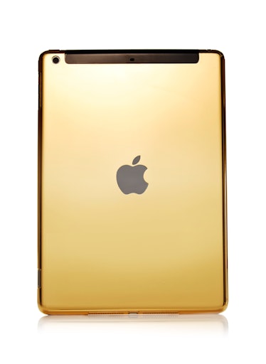 GoldGenie iPad in 24k gold