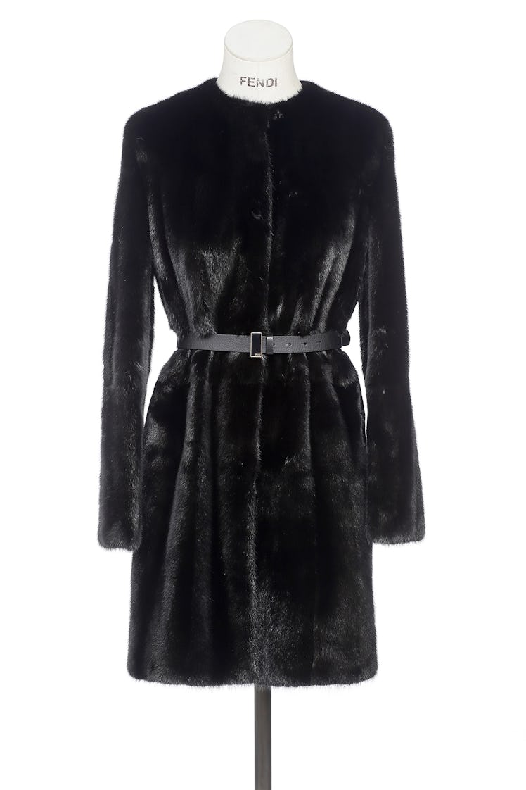 Fendi mink coat