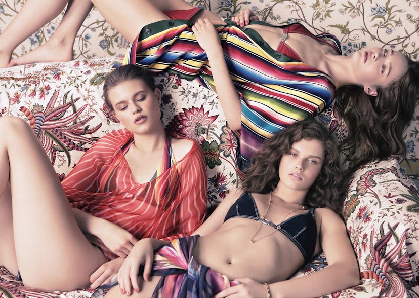 L'Après Midi photographed by Claudia Knoepfel and Stefan Indlekofer, styled by Alex White; W Magazin...
