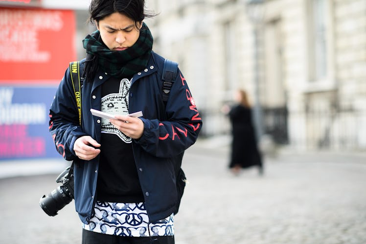 London Men’s Fashion Week Fall 2015 Street Style Day 1