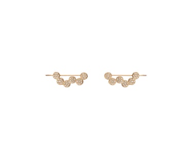 Jennifer Fisher 14k gold and diamond earrings