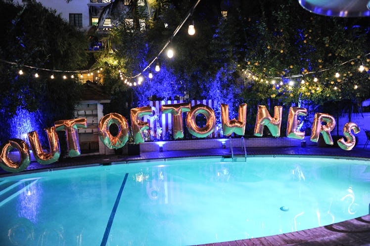 Inside the Out of Towners Dinner at the Chateau Marmont, hosted by Charles Finch and Mulberry