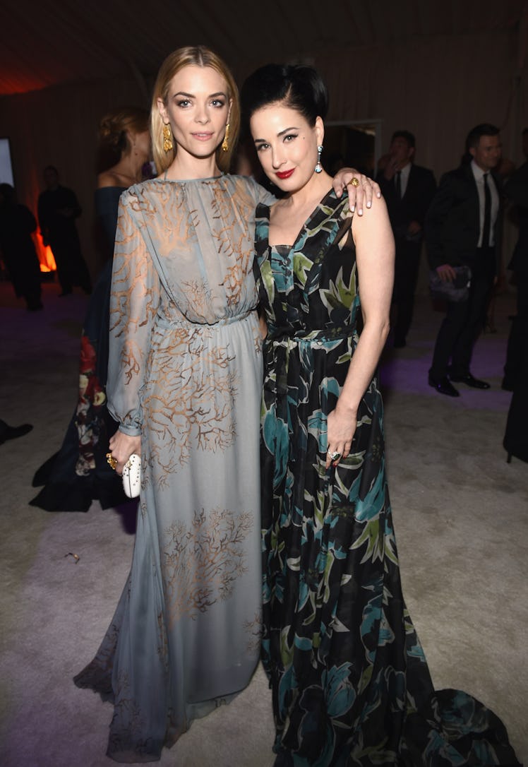 Jaime King and Dita Von Teese