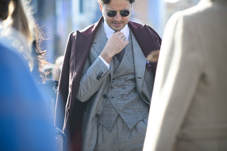 Pitti Uomo Fall 2015 Street Style Day 3