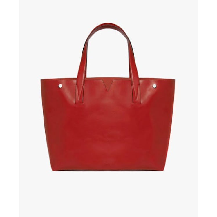 Vince leather tote bag