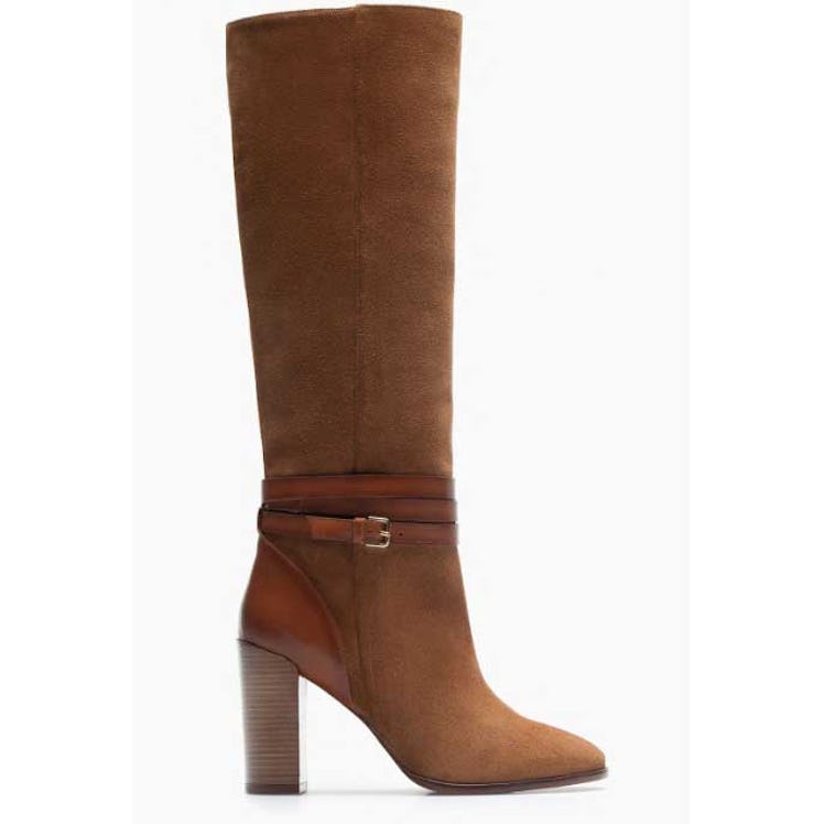 Massimo Dutti suede boot