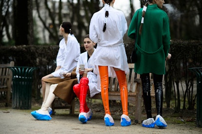 Paris Haute Couture Spring 2015 Street Style Day 1