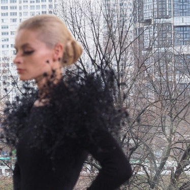 Backstage at the Spring 2015 couture shows