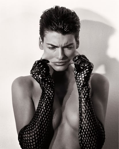 Linda Evangelista, New York City; Vogue Paris June 1989