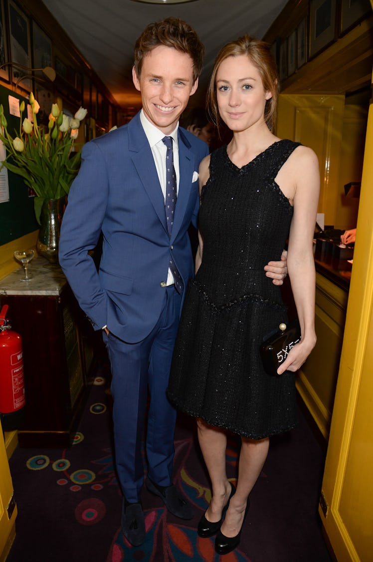 Eddie Redmayne and Hannah Bagshawe