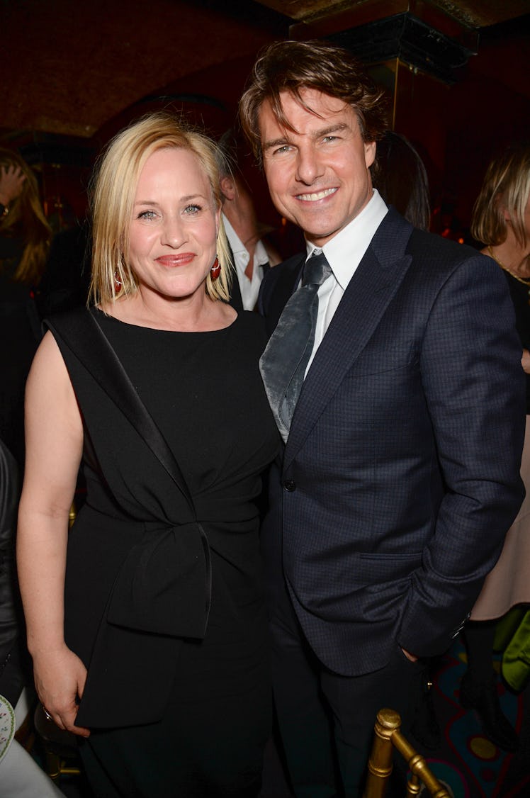 Patricia Arquette and Tom Cruise