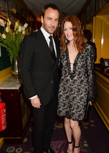 Tom Ford and Julianne Moore