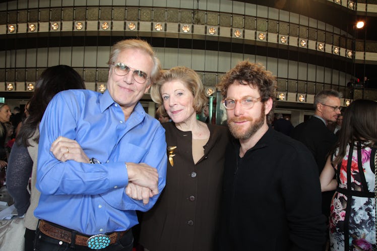 Peter Martins, Agnes Gund, and Dustin Yellin