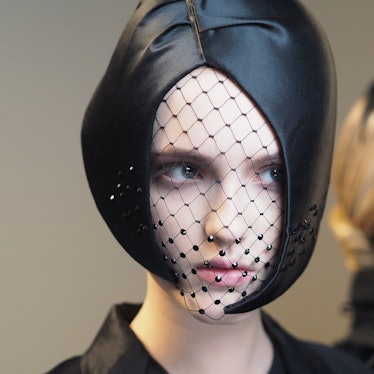 Backstage at New York Fashion Week Fall 2015