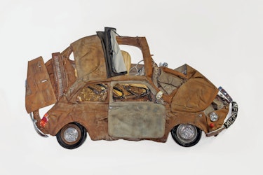 The Paris Review - Ron Arad's Haunting, Flattened Cars Remind of