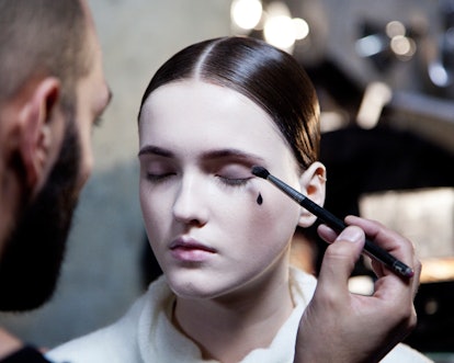 Thom Browne Fall 2015 makeup