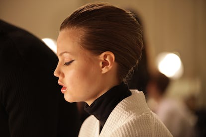 Oscar de la Renta Fall 2015 makeup