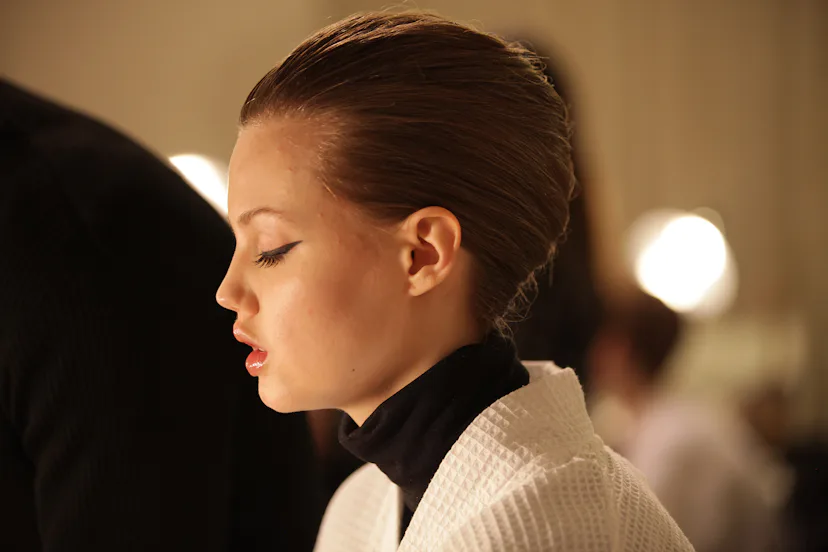 Oscar de la Renta Fall 2015 makeup