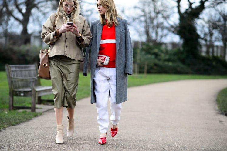 London Fashion Week Fall 2015 Street Style Day 4