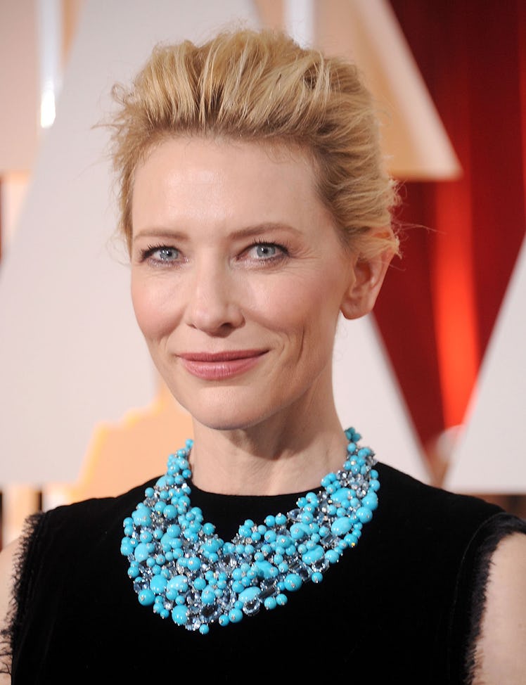 Cate Blanchett in a Tiffany & Co. necklace