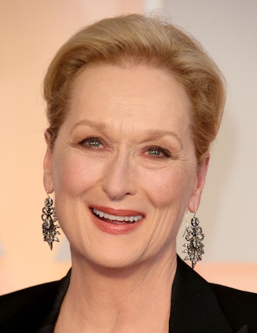Meryl Streep in Fred Leighton earrings
