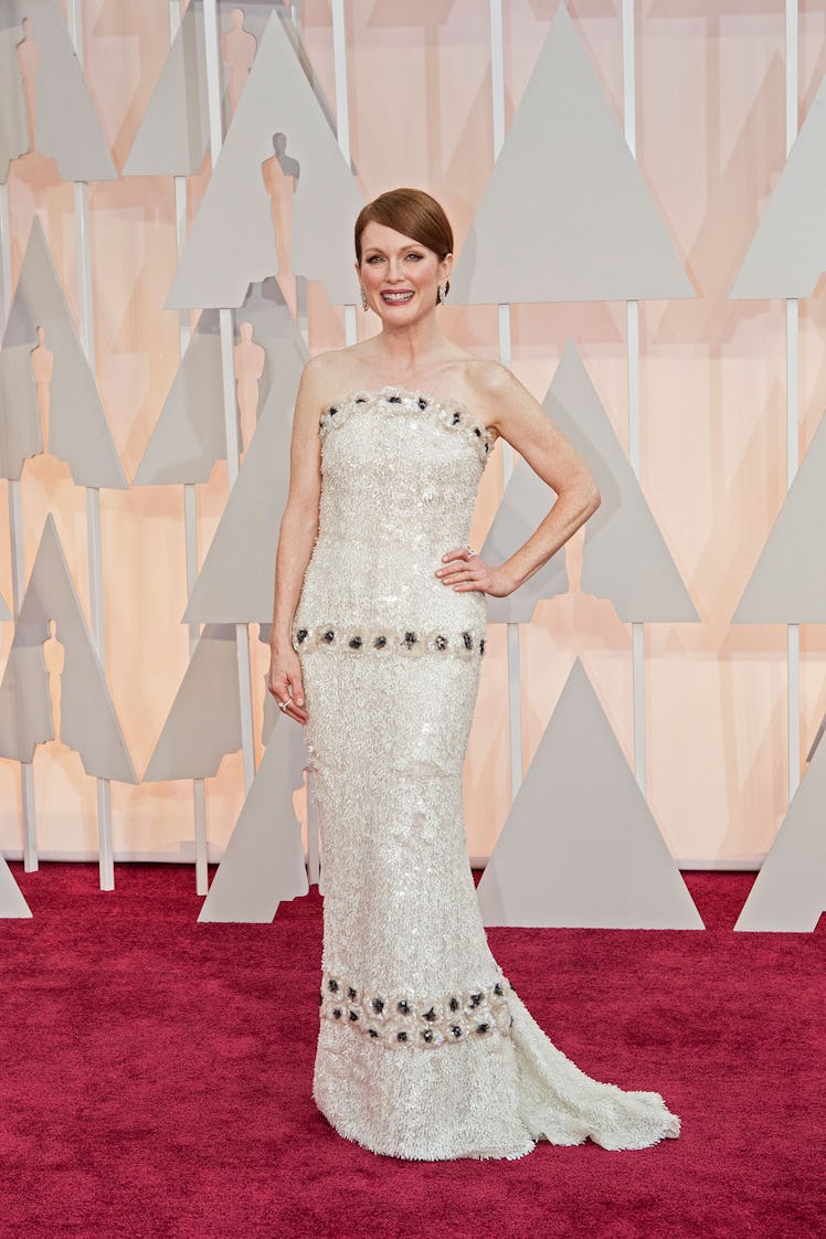 Julianne Moore in custom Chanel