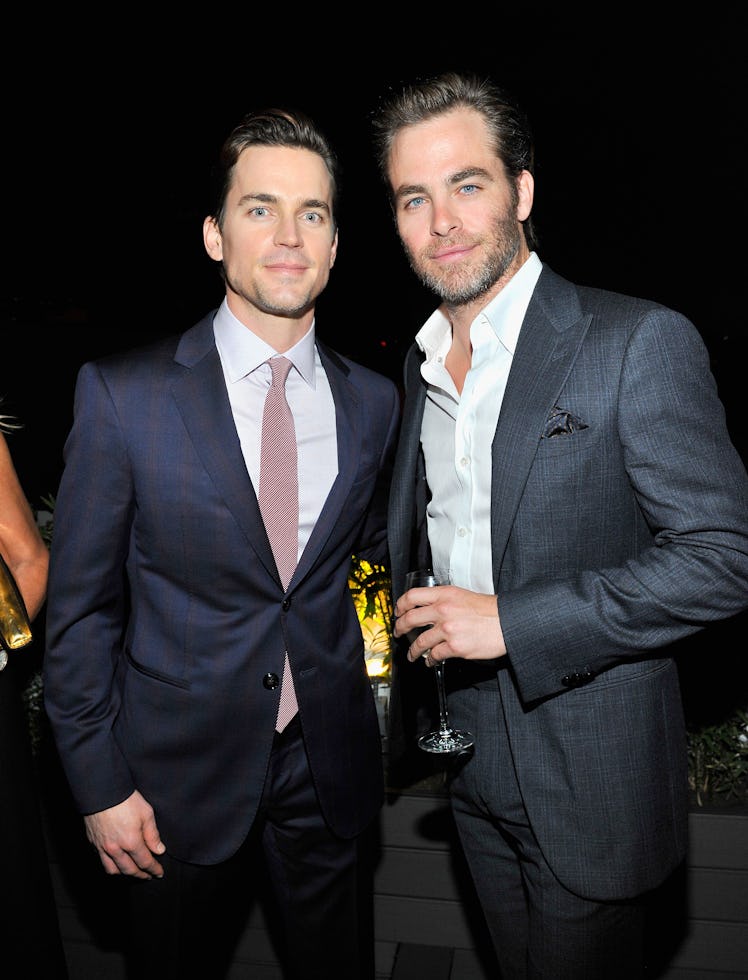 Matt Bomer and Chris Pine