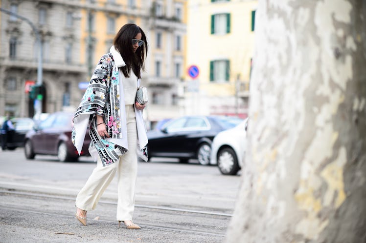 Milan Fashion Week Fall 2015 Street Style Day 1