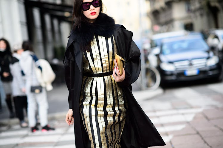 Milan Fashion Week Fall 2015 Street Style Day 1