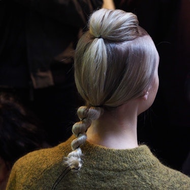 Backstage at Antonio Marras Fall 2015