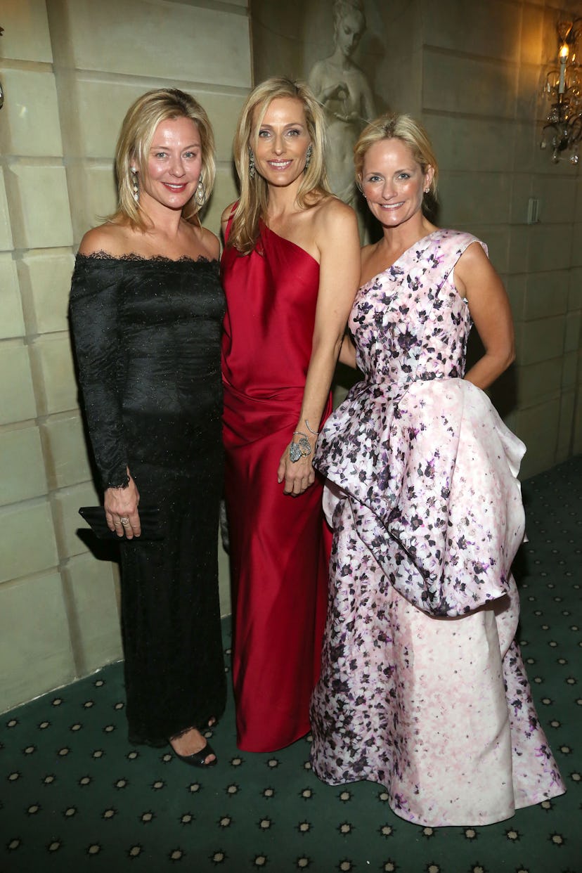 Renee Rockefeller, Jamie Tisch, and Heather Mnuchin