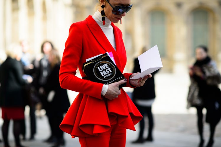 Paris Fashion Week Fall 2015 Street Style Day 3