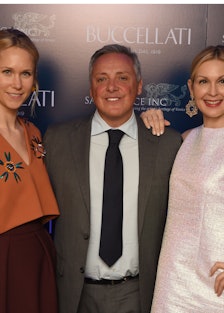 Indre Rockefeller, Alberto Milani, and Kelly Rutherford