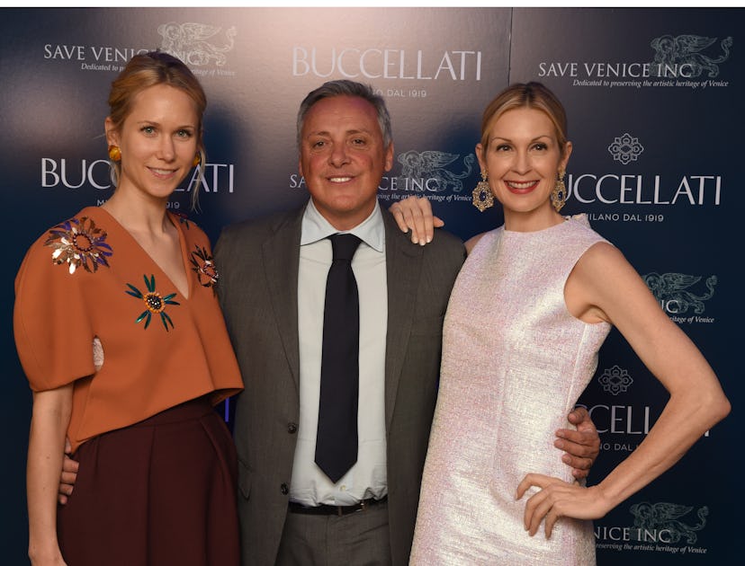 Indre Rockefeller, Alberto Milani, and Kelly Rutherford
