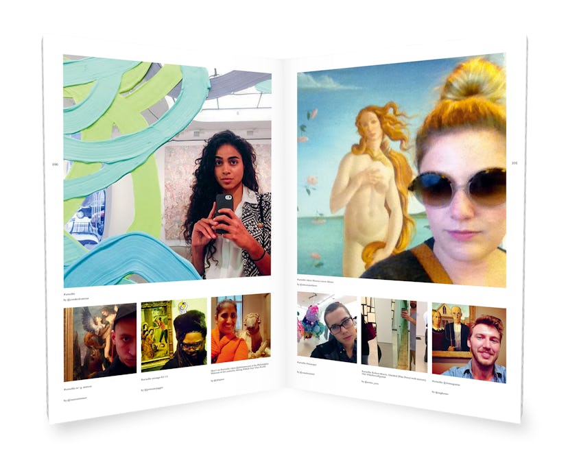 From the book #artselfie, by DIS