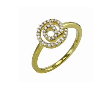 Khai Khai 18k and diamond ring